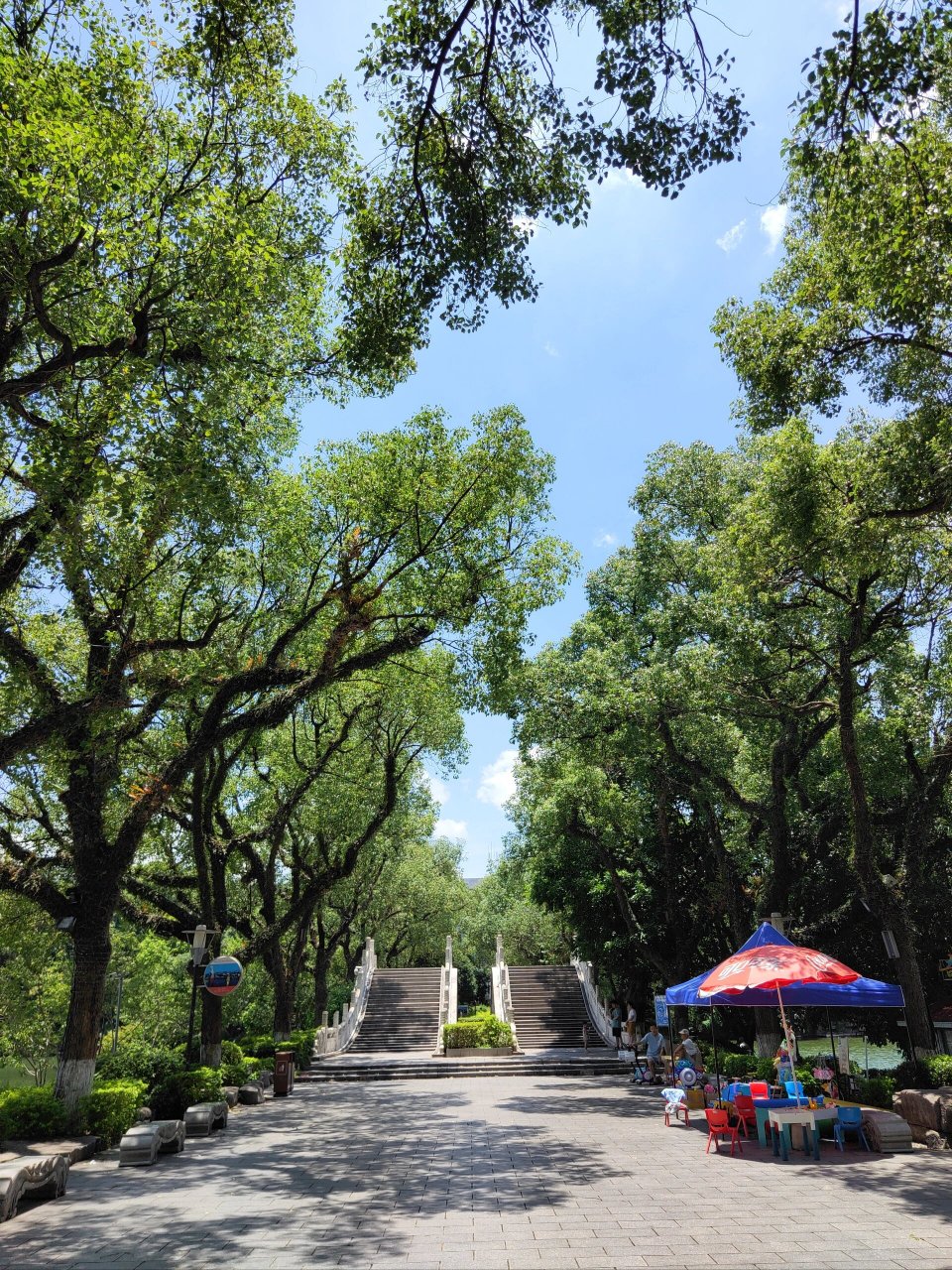 桂林開放式的榕湖景區(qū)實在太美麗 免費游覽,開放式管理,景色宜人,天空